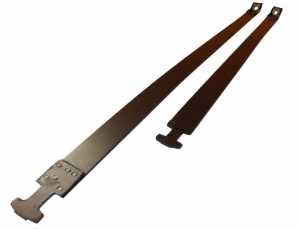 Opaska zbiornika paliwa kpl. (2 szt.) A6/AVANT 95-97, 200 84-91, 100/AVANT